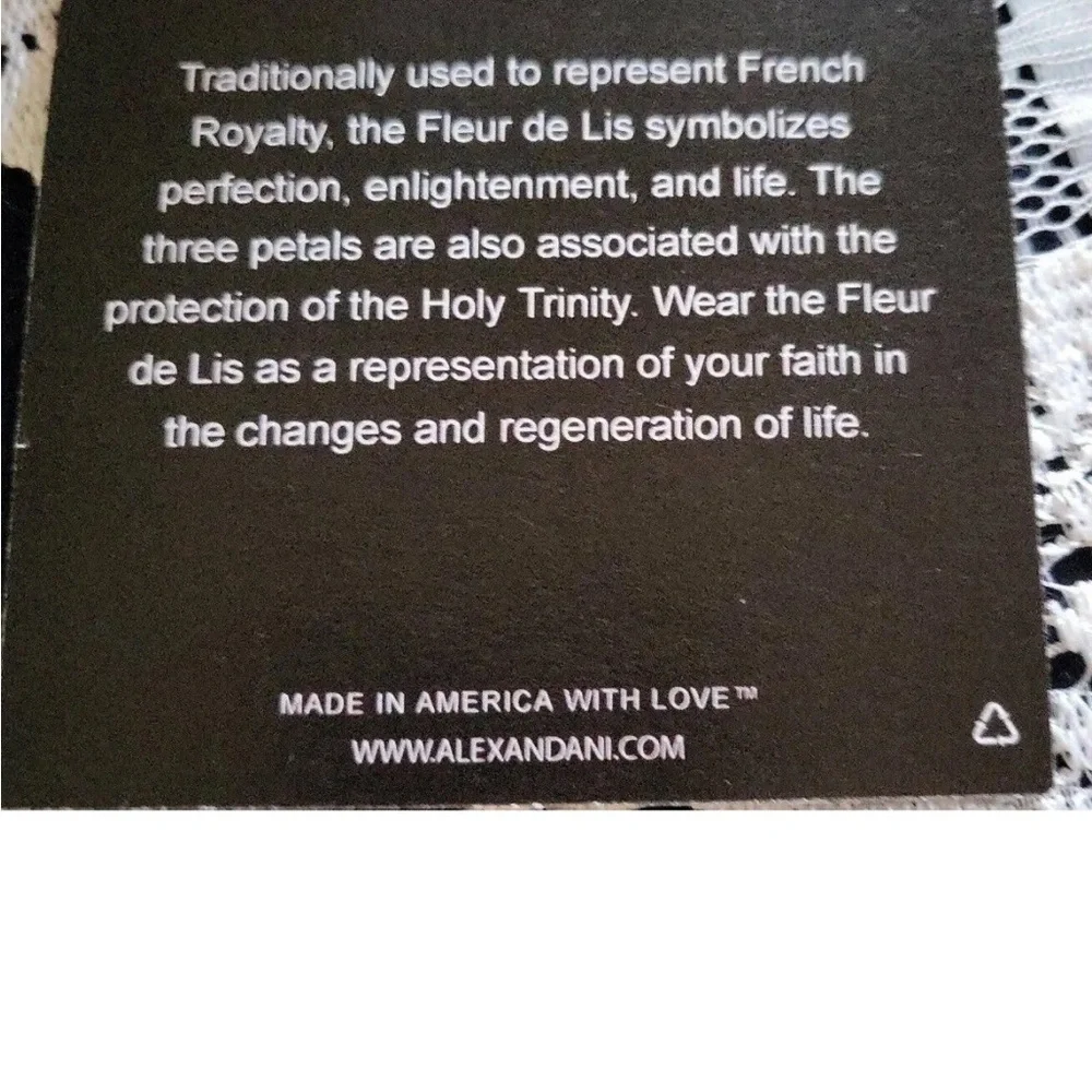 Alex and Ani Regality Faith Renewal Fleur de‎ lis gold bangle